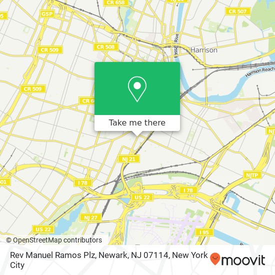 Rev Manuel Ramos Plz, Newark, NJ 07114 map