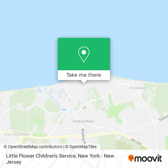 Mapa de Little Flower Children's Service