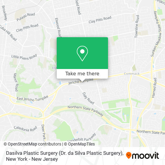Mapa de Dasilva Plastic Surgery (Dr. da Silva Plastic Surgery)