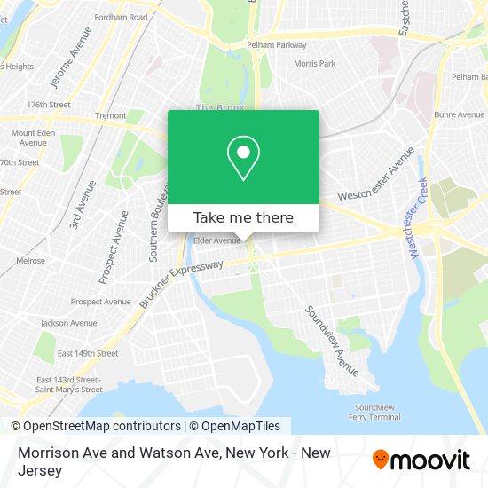 Mapa de Morrison Ave and Watson Ave