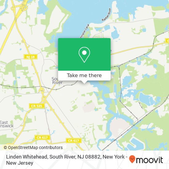 Linden Whitehead, South River, NJ 08882 map