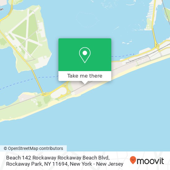 Beach 142 Rockaway Rockaway Beach Blvd, Rockaway Park, NY 11694 map