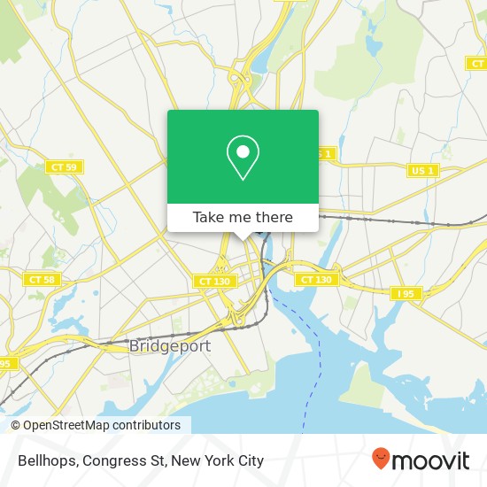 Mapa de Bellhops, Congress St