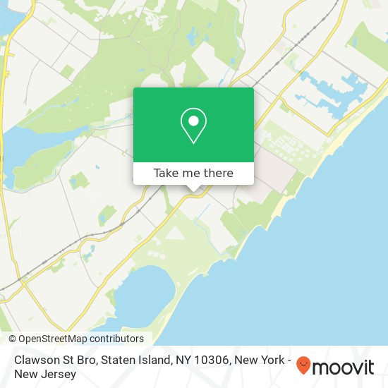 Clawson St Bro, Staten Island, NY 10306 map