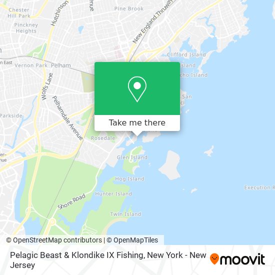 Pelagic Beast & Klondike IX Fishing map