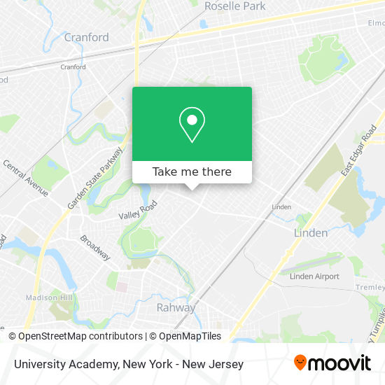 Mapa de University Academy