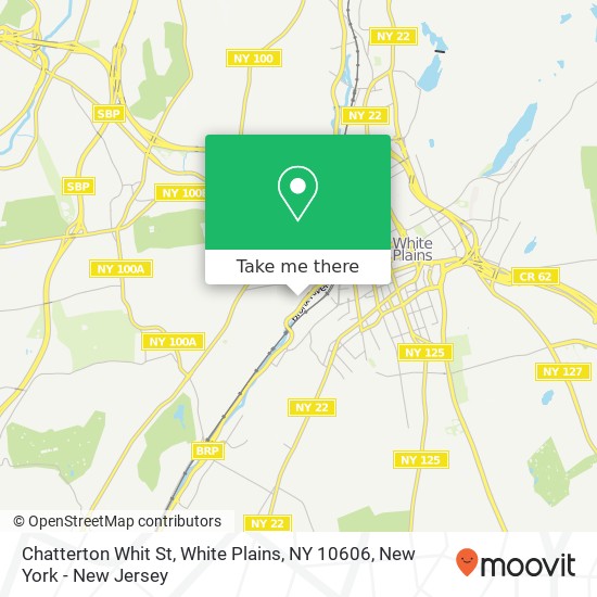 Mapa de Chatterton Whit St, White Plains, NY 10606