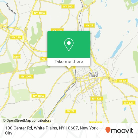 100 Center Rd, White Plains, NY 10607 map