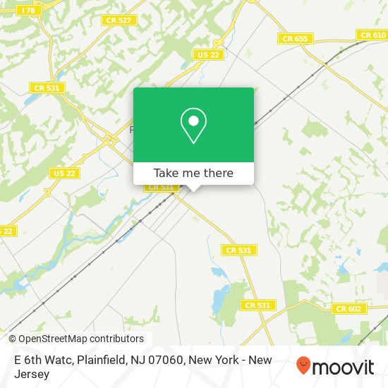E 6th Watc, Plainfield, NJ 07060 map
