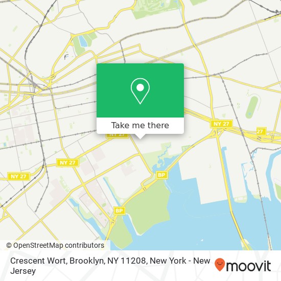 Crescent Wort, Brooklyn, NY 11208 map