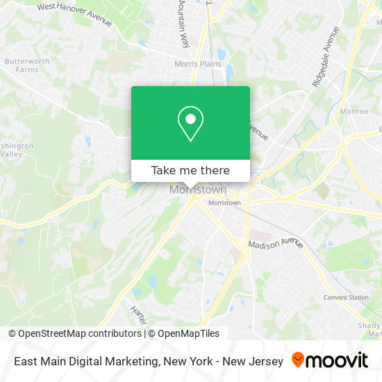 East Main Digital Marketing map