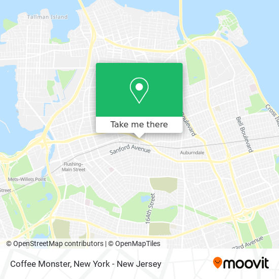 Coffee Monster map