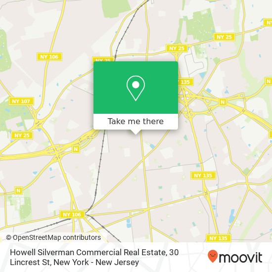 Mapa de Howell Silverman Commercial Real Estate, 30 Lincrest St