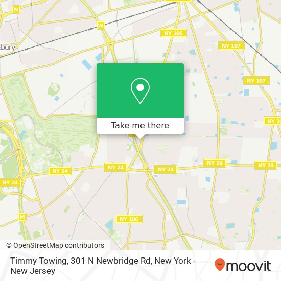 Mapa de Timmy Towing, 301 N Newbridge Rd