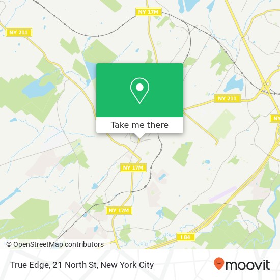 True Edge, 21 North St map