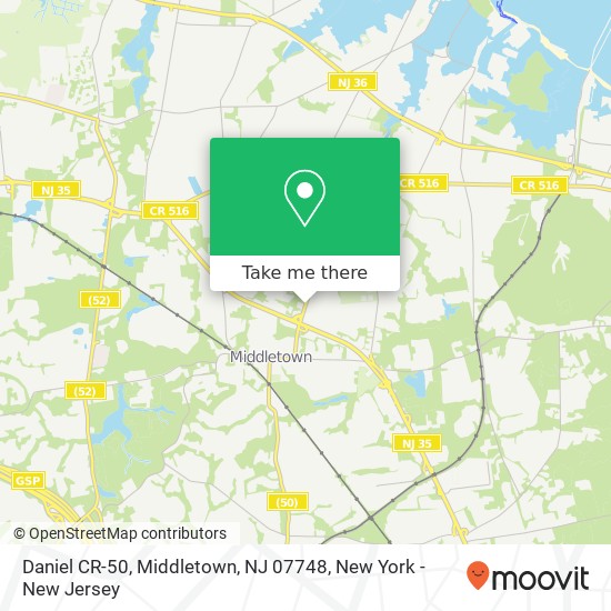 Daniel CR-50, Middletown, NJ 07748 map