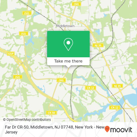 Far Dr CR-50, Middletown, NJ 07748 map