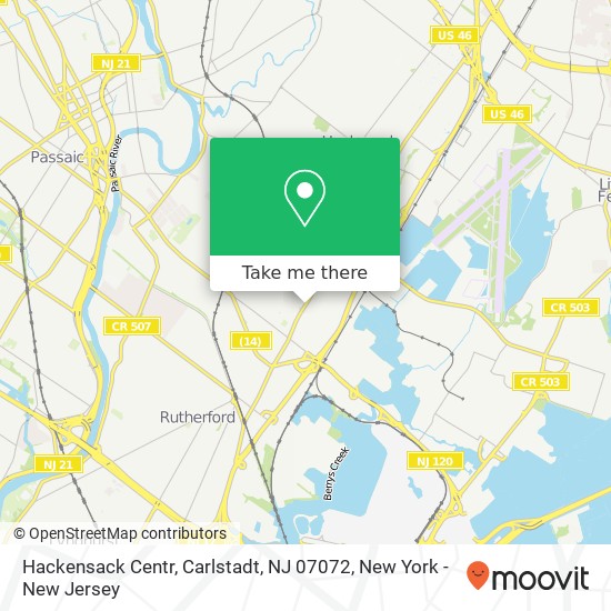 Hackensack Centr, Carlstadt, NJ 07072 map