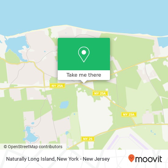 Mapa de Naturally Long Island