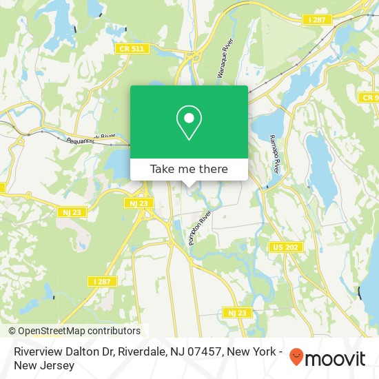 Riverview Dalton Dr, Riverdale, NJ 07457 map