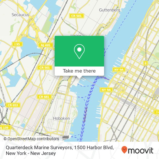 Mapa de Quarterdeck Marine Surveyors, 1500 Harbor Blvd