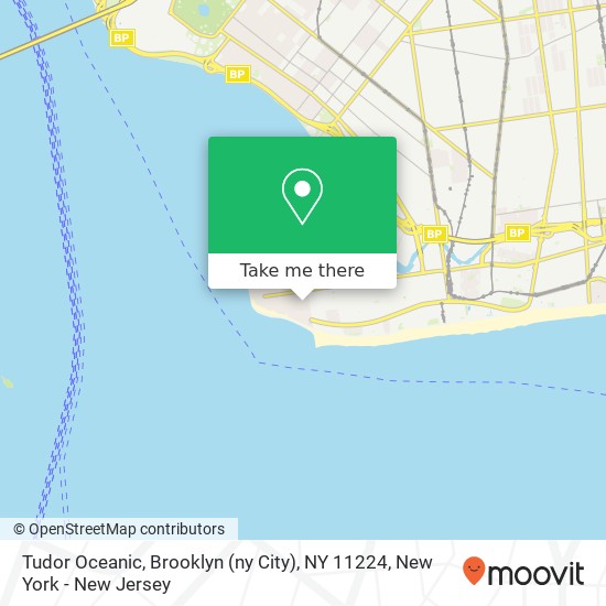 Tudor Oceanic, Brooklyn (ny City), NY 11224 map