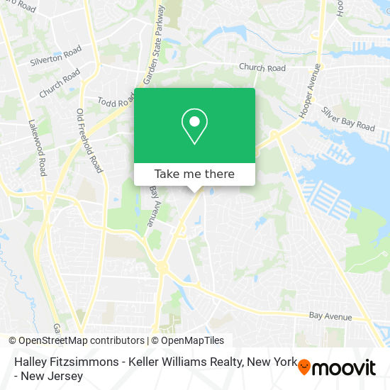 Halley Fitzsimmons - Keller Williams Realty map