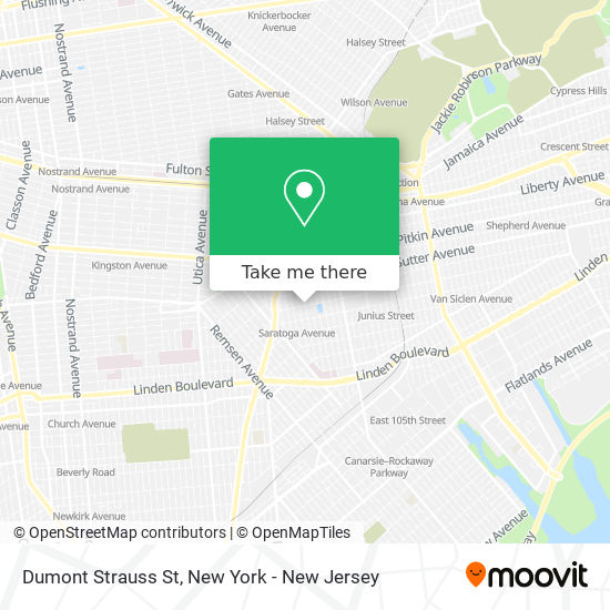 Mapa de Dumont Strauss St