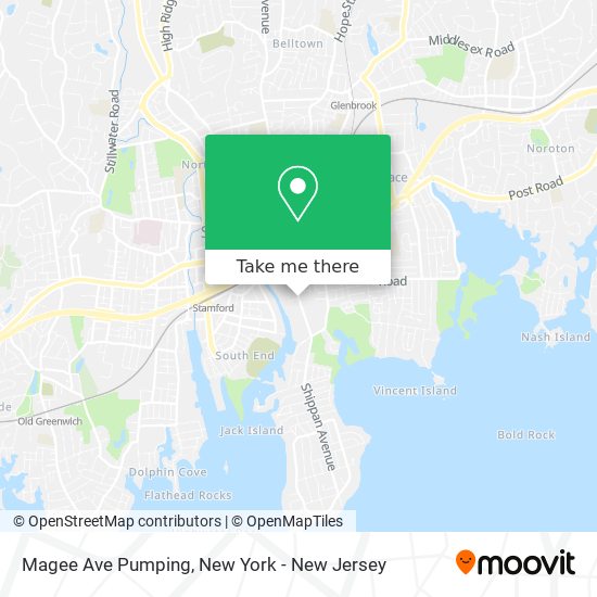 Magee Ave Pumping map