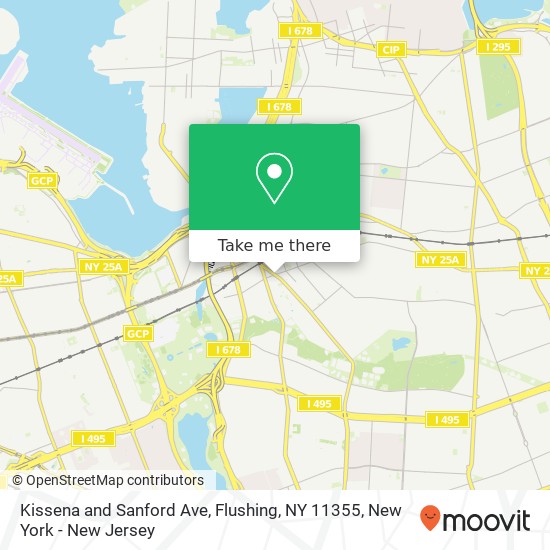 Kissena and Sanford Ave, Flushing, NY 11355 map