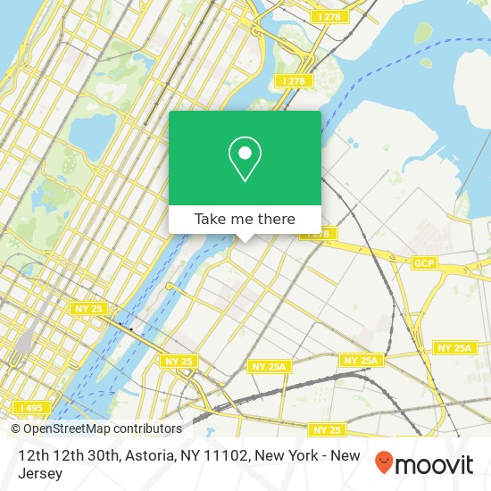 12th 12th 30th, Astoria, NY 11102 map