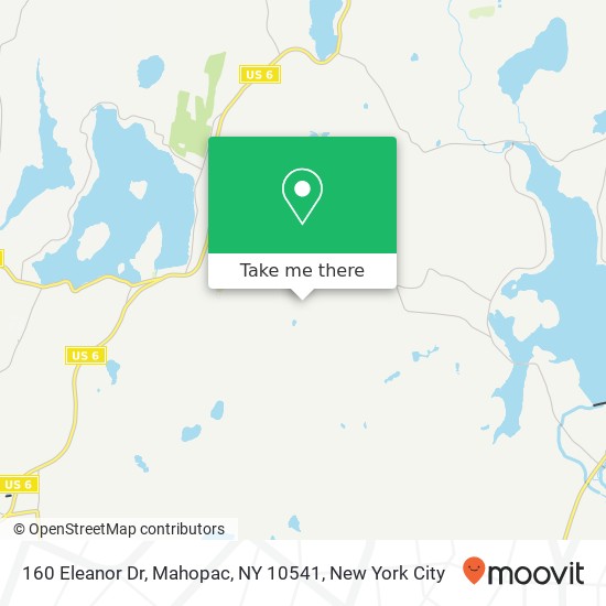 160 Eleanor Dr, Mahopac, NY 10541 map