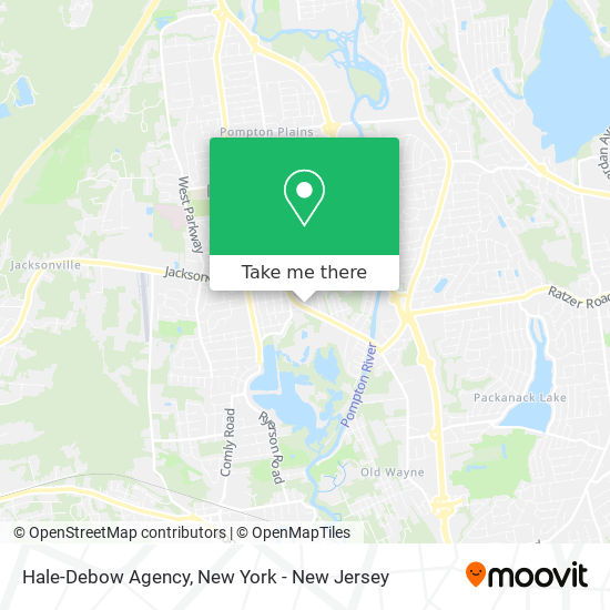 Hale-Debow Agency map
