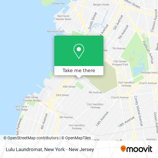 Lulu Laundromat map