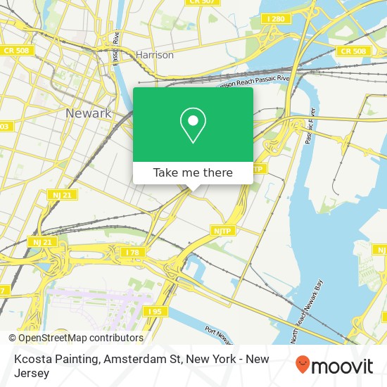 Kcosta Painting, Amsterdam St map