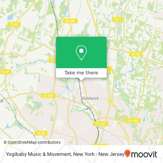 Yogibaby Music & Movement map