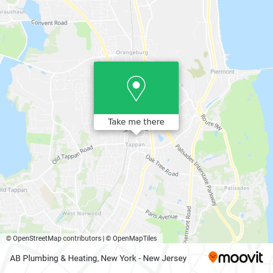 AB Plumbing & Heating map