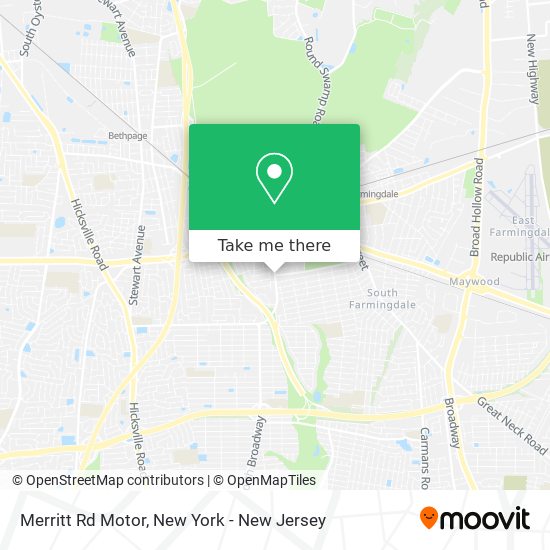 Merritt Rd Motor map