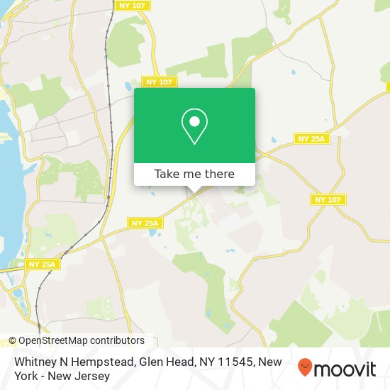 Whitney N Hempstead, Glen Head, NY 11545 map