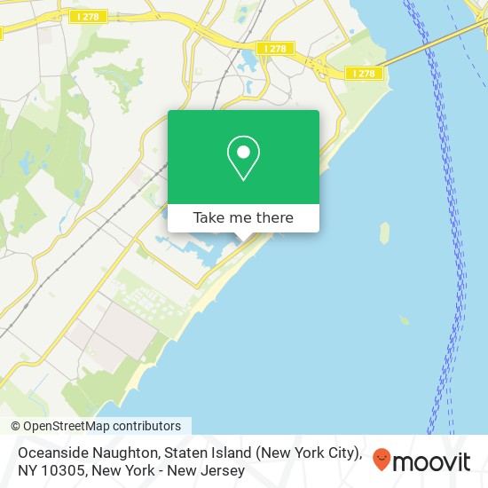 Oceanside Naughton, Staten Island (New York City), NY 10305 map