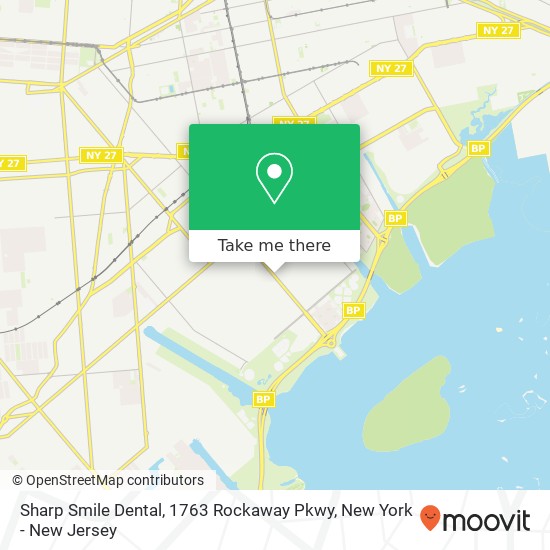 Sharp Smile Dental, 1763 Rockaway Pkwy map