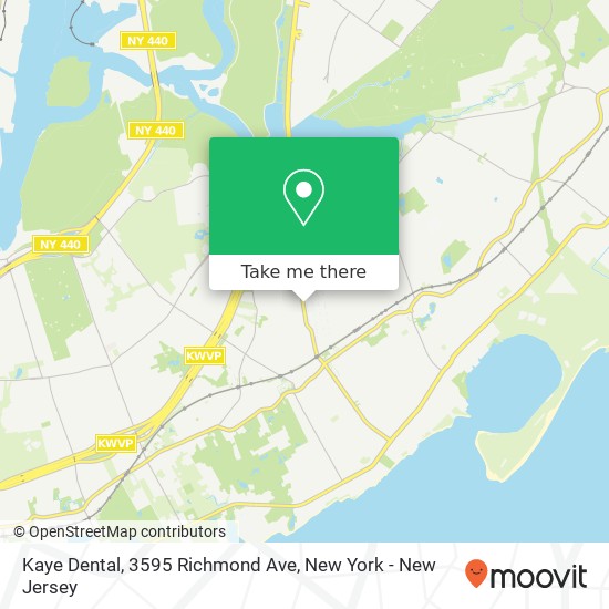Kaye Dental, 3595 Richmond Ave map