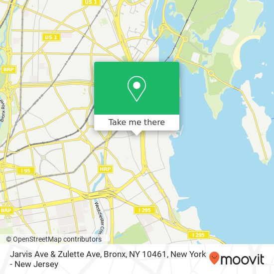 Jarvis Ave & Zulette Ave, Bronx, NY 10461 map