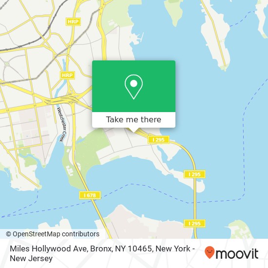 Miles Hollywood Ave, Bronx, NY 10465 map