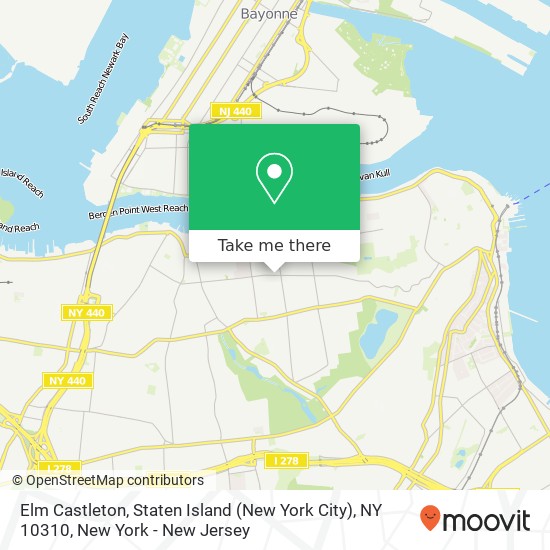 Elm Castleton, Staten Island (New York City), NY 10310 map