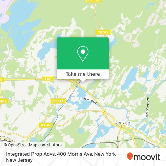 Mapa de Integrated Prop Advs, 400 Morris Ave