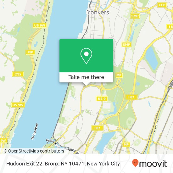 Hudson Exit 22, Bronx, NY 10471 map