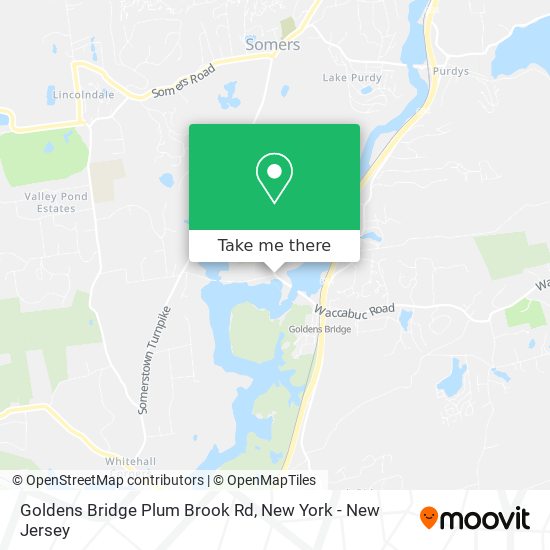 Goldens Bridge Plum Brook Rd map