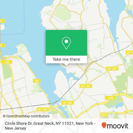 Circle Shore Dr, Great Neck, NY 11021 map