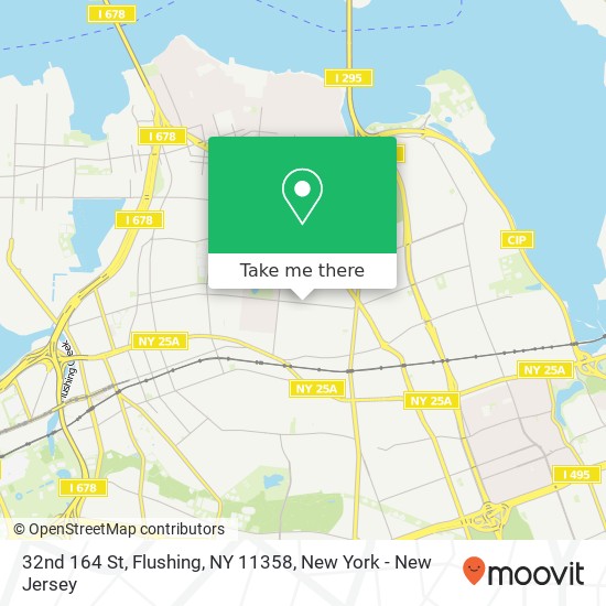 Mapa de 32nd 164 St, Flushing, NY 11358